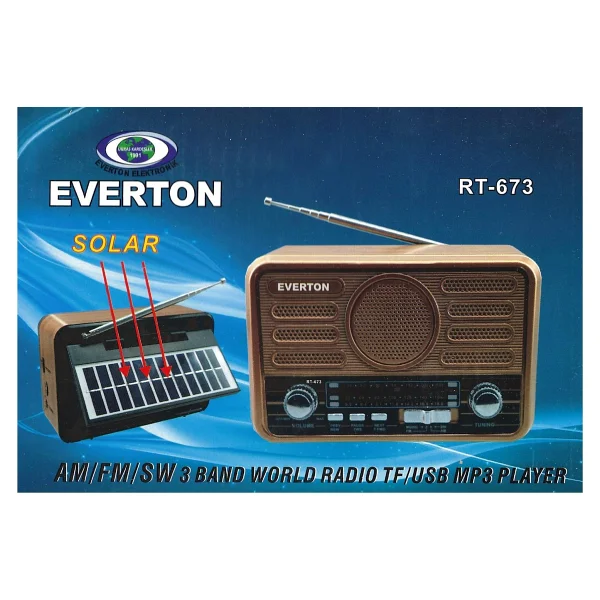 Everton Rt-673 Bluetooth Nostaljik Radyo - Görsel 5