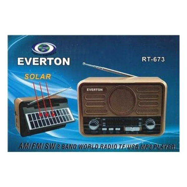 Everton Rt-673 Bluetooth Nostaljik Radyo - Görsel 6
