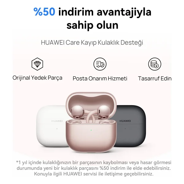 Huawei Freeclip 2 TWS Open Ear Bluetooth Kulaklık - Görsel 2
