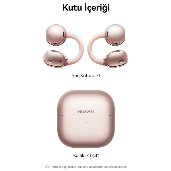 Huawei Freeclip 2 TWS Open Ear Bluetooth Kulaklık - Görsel 3