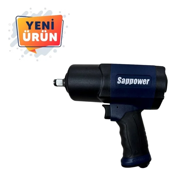 Sappower Iw-3m19 1/2" Havalı Somun Sıkma Makinesi - Görsel 2