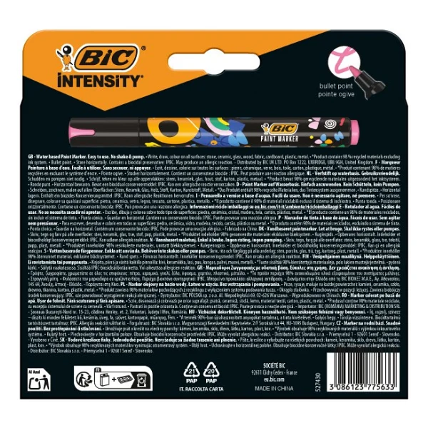 Bic Intensity Paint Vivid 8'li Marker Kalem - Görsel 3