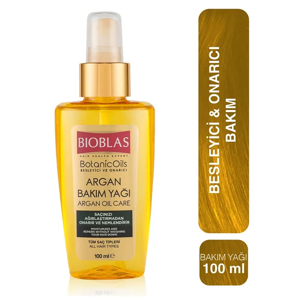 Bioblas Botanic Oils Argan 100 Ml Saç Bakım Yağı - Görsel 4