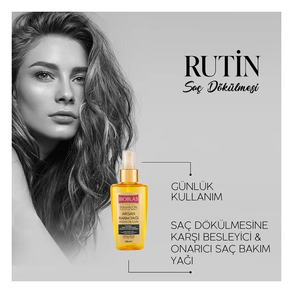 Bioblas Botanic Oils Argan 100 Ml Saç Bakım Yağı - Görsel 5