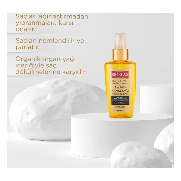 Bioblas Botanic Oils Argan 100 Ml Saç Bakım Yağı - Görsel 8