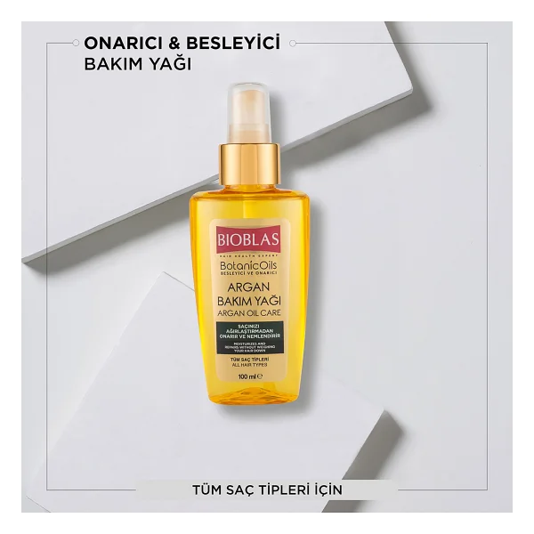 Bioblas Botanic Oils Argan 100 Ml Saç Bakım Yağı - Görsel 9