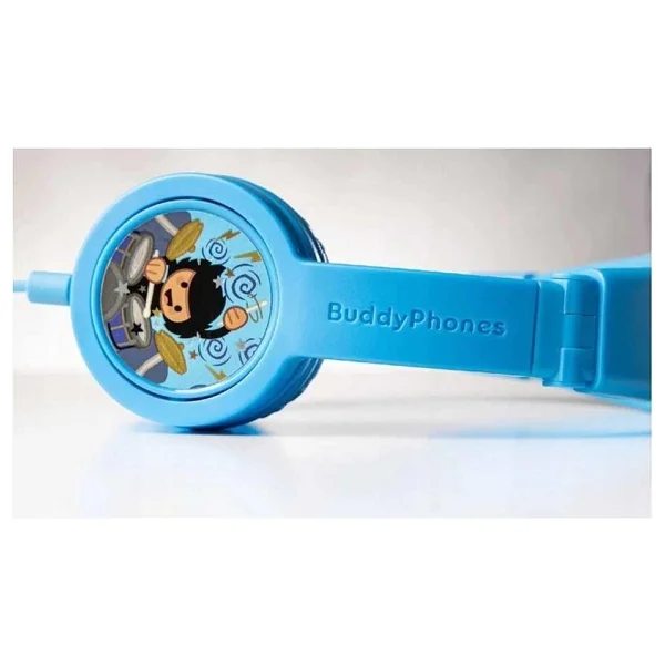 Onanoff Buddyphones Explore+ Mavi Kablolu Kulak Üstü Kulaklık - Görsel 7