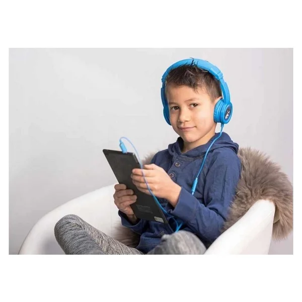 Onanoff Buddyphones Explore+ Mavi Kablolu Kulak Üstü Kulaklık - Görsel 8