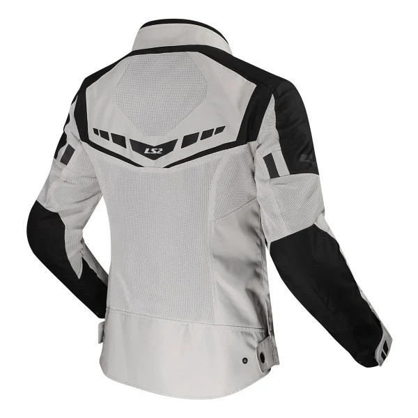 Ls2 Blade Air Kadın Gri-Siyah Yazlık Motosiklet Montu - Görsel 2