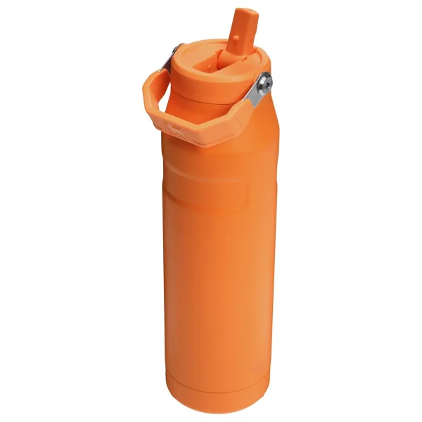 Stanley The Iceflow Flip Straw 2.0 Turuncu 1.06 Lt Pipetli Termos Bardak - Görsel 2