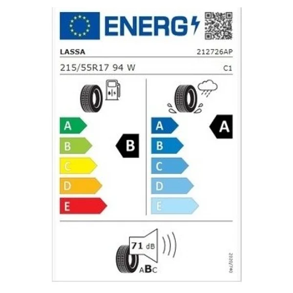 Lassa Revola 215/55 R17 94w Yaz Lastiği - Görsel 5