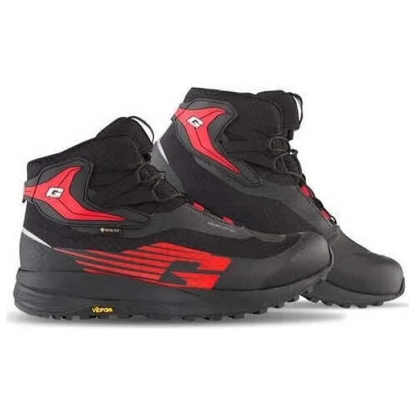 Gaerne G-Xenon Gore-Tex Siyah-Kırmızı Erkek Motosiklet Ayakkabısı - Görsel 5