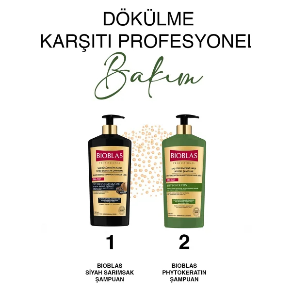 Bioblas Siyah Sarımsaklı 1000 Ml Saç Dökülmesine Karşı Şampuan - Görsel 5