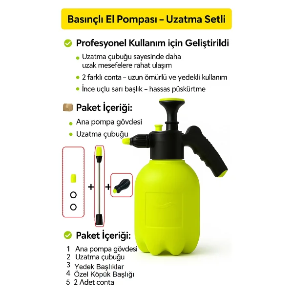 Nitroks Ulv Cihazı Dezenfektan Makinesi 5 Lt - Görsel 2