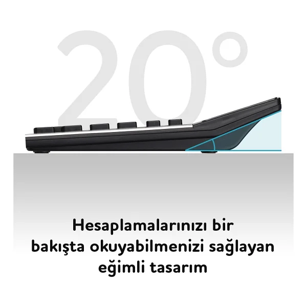 Daxi Dx-7400 12 Haneli Büyük Boy Hesap Makinesi Hafif Ve Dayanıklı Tasarım 15x19 Cm - Görsel 3