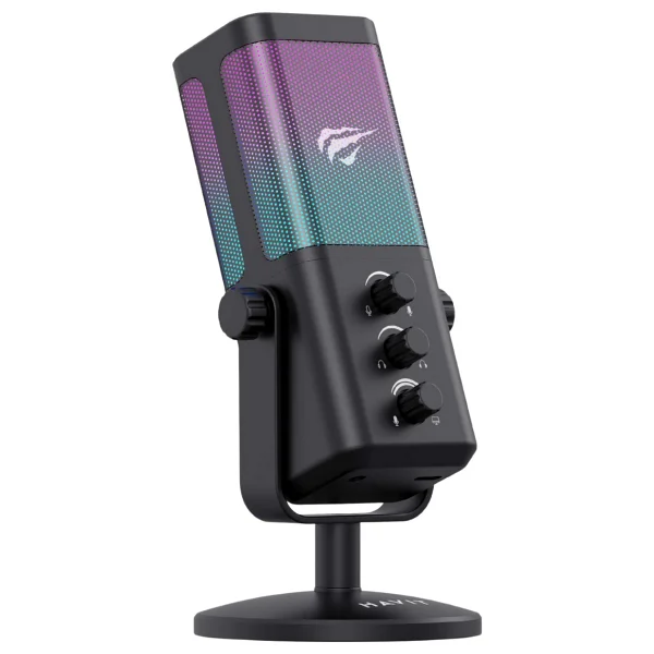 Havit Gk65 Siyah RGB Yayıncı Mikrofonu - Görsel 3