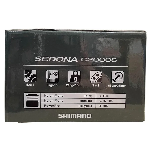Shimano Sedona FJ C2000S 3+1 BB Spin Olta Makinesi - Görsel 3