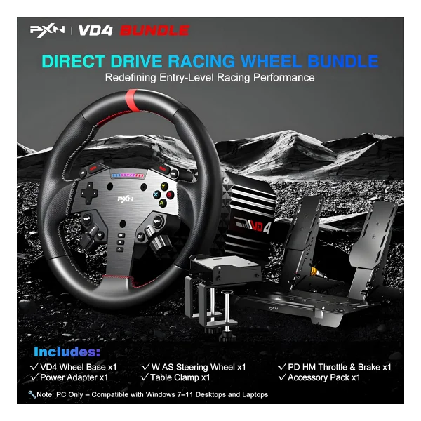 Pxn Vd4 Bundle PC Direksiyon Seti - Görsel 8