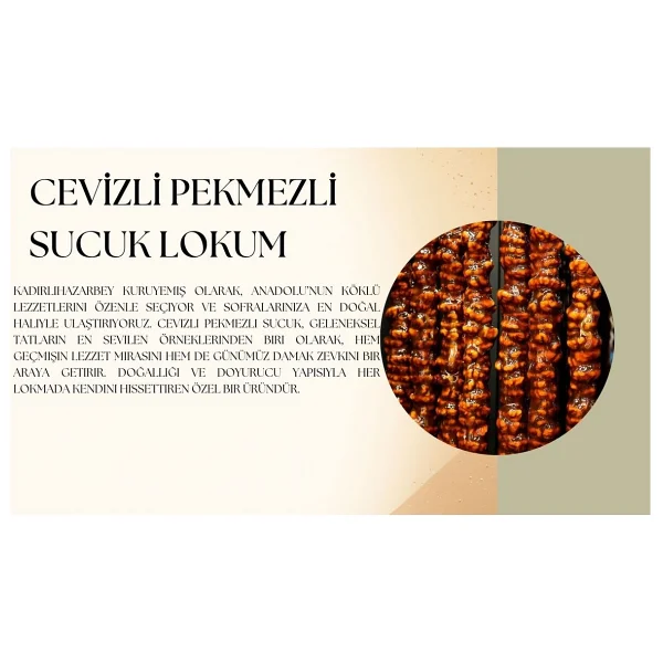 Cevizli Sucuk (500 Gr) - Görsel 4