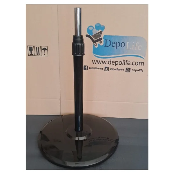 Depolife Vantilatör Ayağı Teleskopik Borulu Simit Ayak Fan Pervane Ayak 38cm Çap 70cm Uzunluk - Görsel 5
