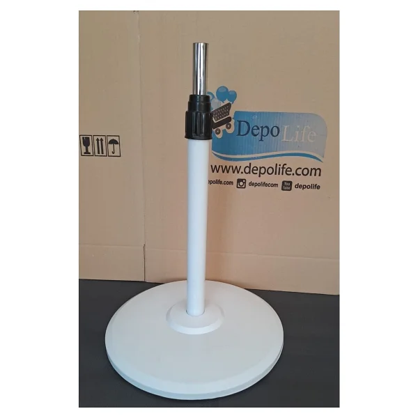 Depolife Vantilatör Ayağı Teleskopik Borulu Simit Ayak Fan Pervane Ayağı 38x70cm Üniversal Tüm Markalar - Görsel 2
