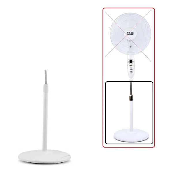 Depolife Vantilatör Ayağı Teleskopik Borulu Simit Ayak Fan Pervane Ayağı 38x70cm Üniversal Tüm Markalar - Görsel 5