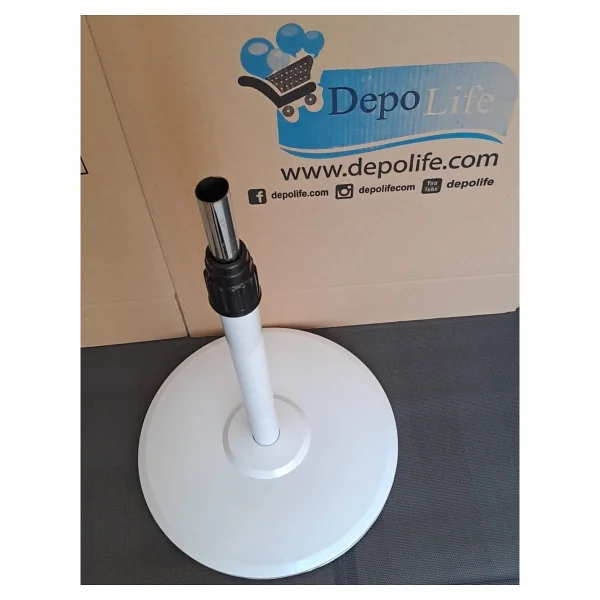 Depolife Vantilatör Ayağı Teleskopik Borulu Simit Ayak Fan Pervane Ayağı 38x70cm Üniversal Tüm Markalar - Görsel 7