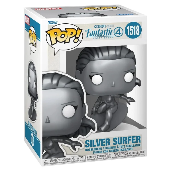Funko Pop Marvel Fantastic Four First Steps 1518 Silver Surfer Figür - Görsel 6