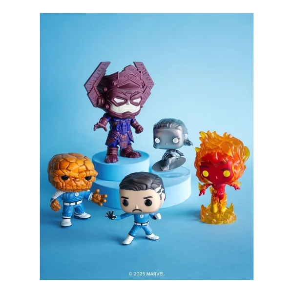 Funko Pop Marvel Fantastic Four First Steps 1518 Silver Surfer Figür - Görsel 3