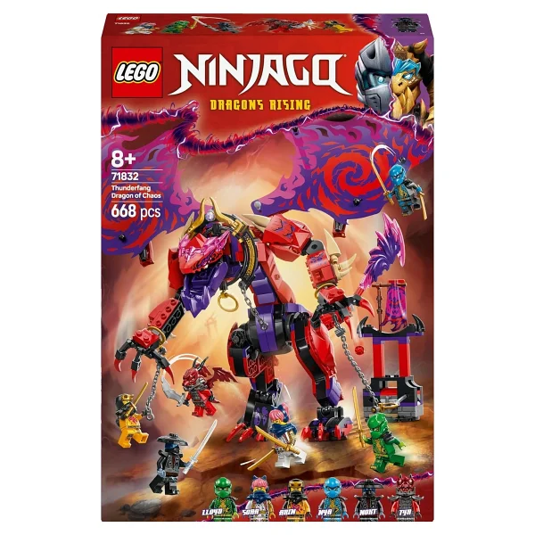 Lego 71832 Ninjago Thunderfang Kaos Ejderhası - Görsel 3