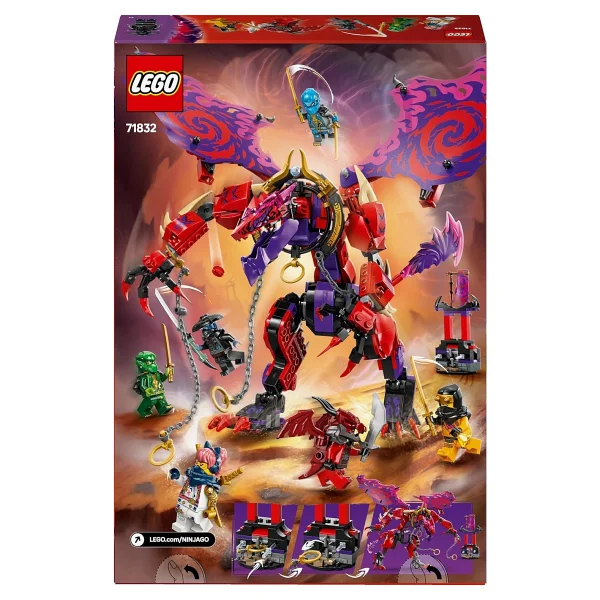Lego 71832 Ninjago Thunderfang Kaos Ejderhası - Görsel 4