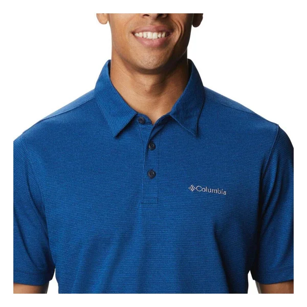 Columbia Havercamp Pique Am2996-464 Lacivert Kısa Kollu Polo Yaka Erkek Tişört - Görsel 10