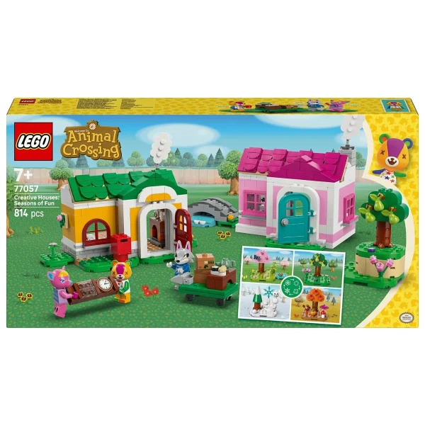 Lego 77057 Animal Crossing Yaratıcı Evler Eğlenceli Mevsimler - Görsel 4