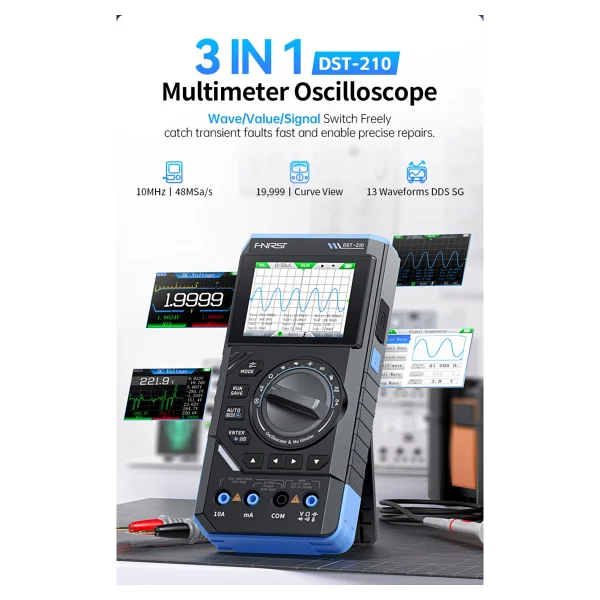 Fnirsi Dst-210 Osiloskop - Görsel 3