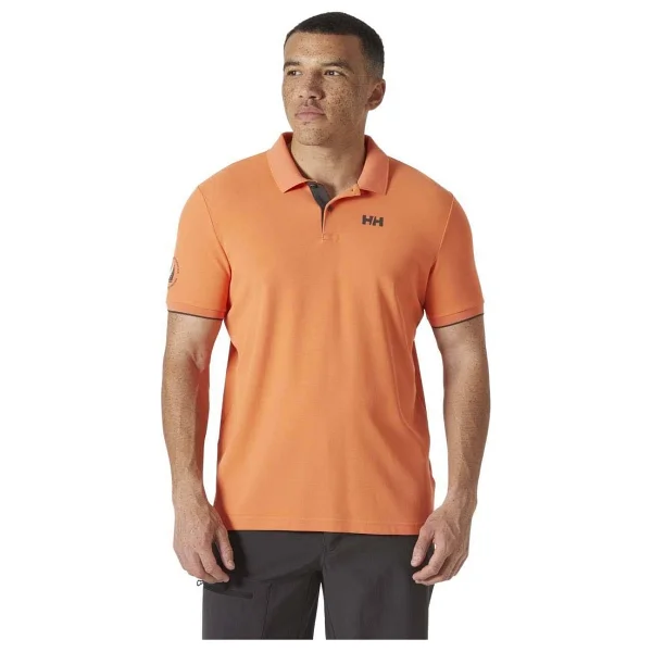 Helly Hansen Ocean 2.0 HHA.34367-303 Turuncu Kısa Kollu Polo Yaka Erkek Tişört - Görsel 9