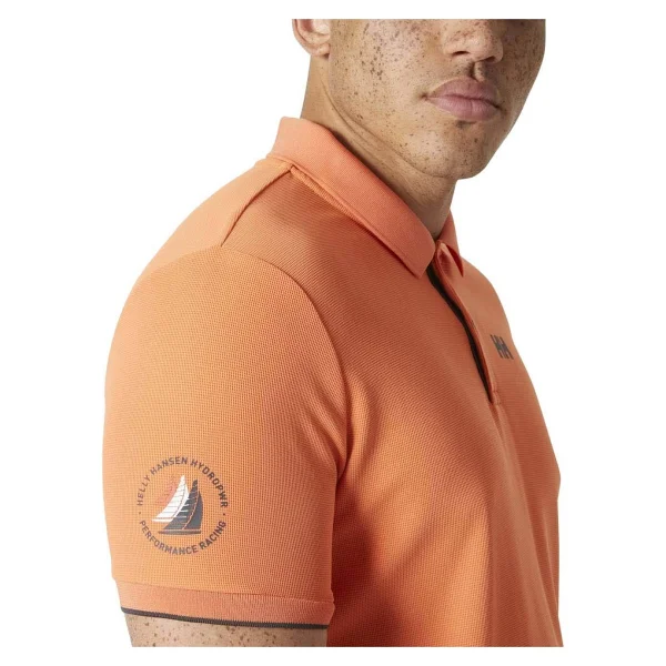 Helly Hansen Ocean 2.0 HHA.34367-303 Turuncu Kısa Kollu Polo Yaka Erkek Tişört - Görsel 7