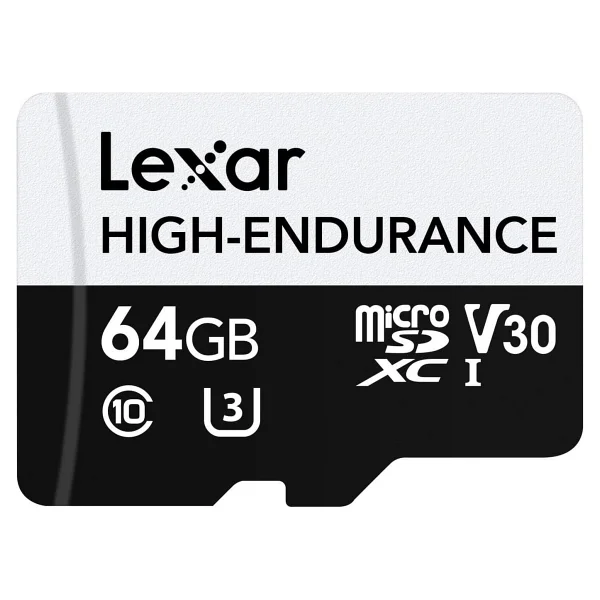 Lexar High Endurance Lmshged064g Class 10 Uhs-I U3 V30 64 GB Micro Sd Kart - Görsel 2