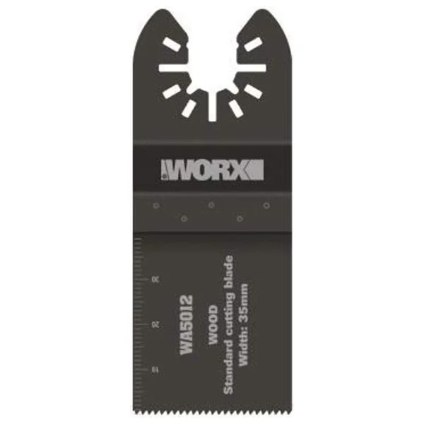 Worx Wa5012 Çok Amaçlı Raspalama Makinesi Için 35x40mm Ahşap, Fiberglas, Pvc Universal Kesme Bıçağı - Siyah - Görsel 3