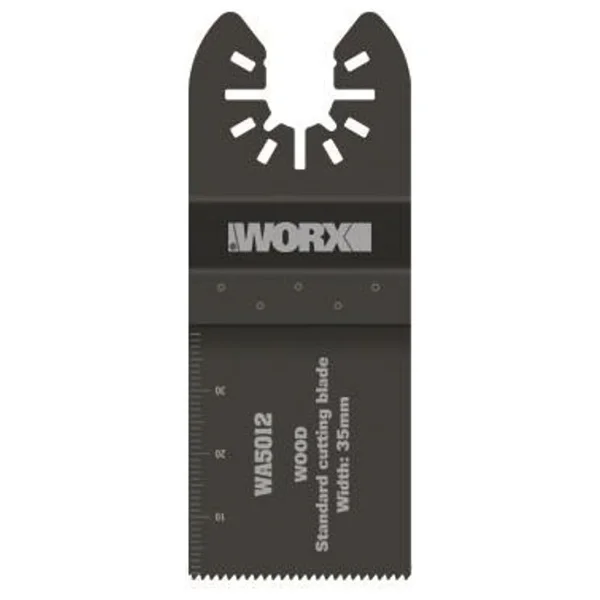 Worx Wa5012 Çok Amaçlı Raspalama Makinesi Için 35x40mm Ahşap, Fiberglas, Pvc Universal Kesme Bıçağı - Siyah - Görsel 2