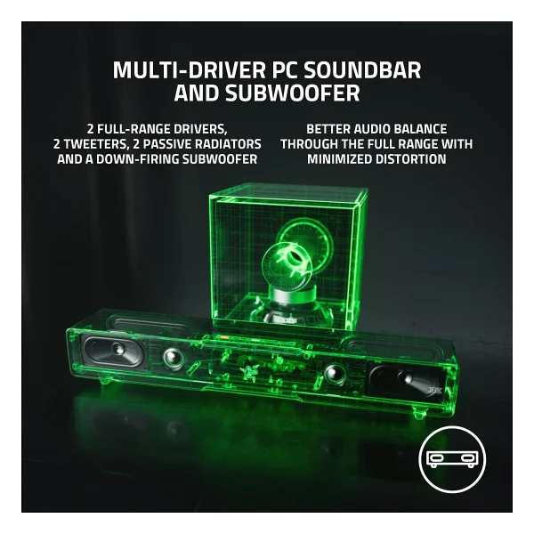 Razer Leviathan V2 RGB Soundbar - Görsel 2