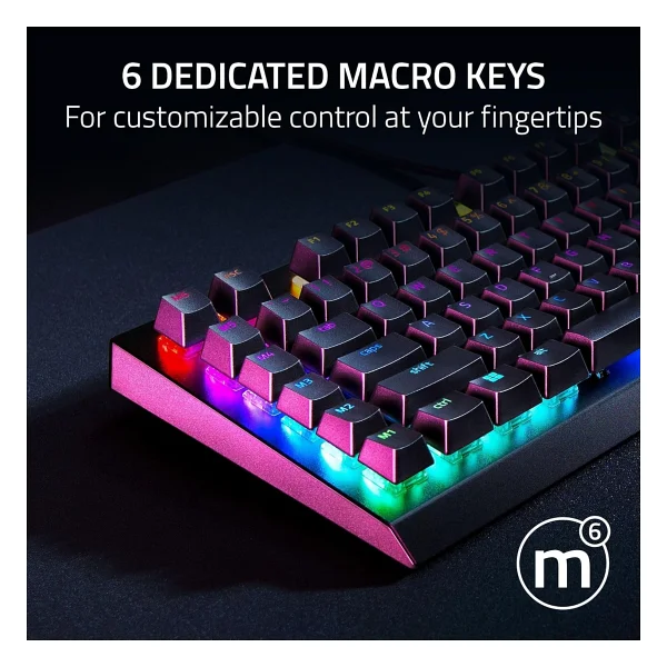 Razer BlackWidow V4 X RGB Yellow Switch Kablolu Mekanik Oyuncu Klavyesi - Görsel 3