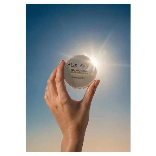 Alix Avien Kırışıklık Karşıtı Yüksek Kapatıcı Waterproof Spf 50 Kompakt Fondöten - Görsel 5