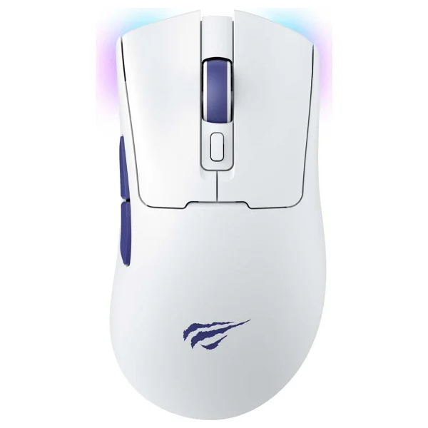Havit Gamenote Ms966se Beyaz RGB Şarjlı Optik Kablolu/Kablosuz Oyuncu Mouse - Görsel 8