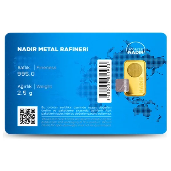 2.5 Gr 24 Ayar Gram Altın - Görsel 2