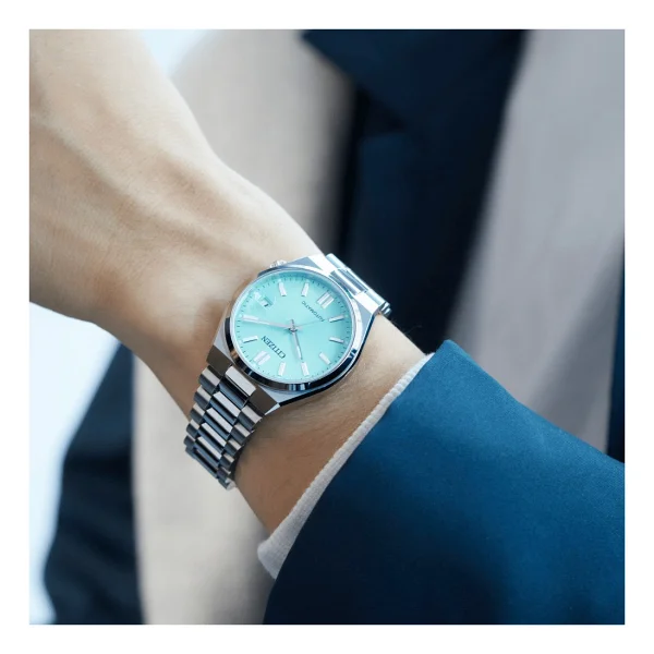 Citizen Tsuyosa Nj0200-50l Turkuaz Erkek Kol Saati - Görsel 8