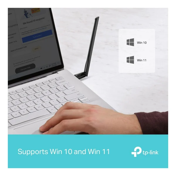 Tp-Link Archer Tx35u Plus 1800 Mbps Kablosuz Ağ Adaptörü - Görsel 8