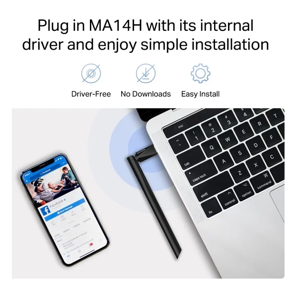 Mercusys Ma14h 300 Mbps Kablosuz Ağ Adaptörü - Görsel 8
