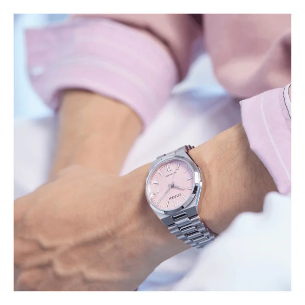 Citizen Tsuyosa Nj0200-50z Pembe Erkek Kol Saati - Görsel 5