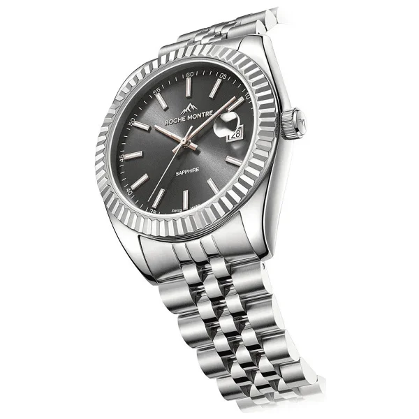 Roche Montre Rmg6009-04 Füme Erkek Kol Saati - Görsel 6