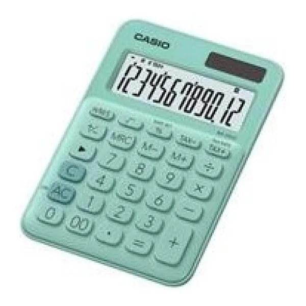 Casio Ms-20uc-Gn Yeşil Masaüstü Hesap Makinesi - Görsel 3